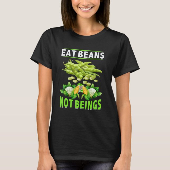 Camiseta Coma Feijão Não Seres Eu Vegano (Frente)