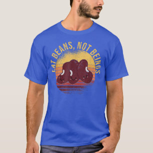 Camiseta Coma Feijões Não Engraçados Vegan E Vegetariano