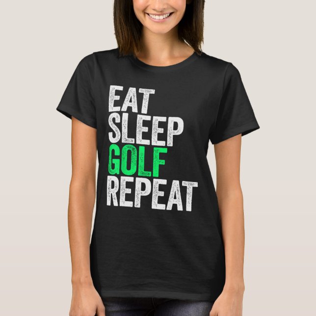 Camiseta Coma Golf Repetir Jogo Esportivo (Frente)