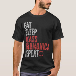 Camiseta Coma Harmonia de Vidro do Sono Repetir