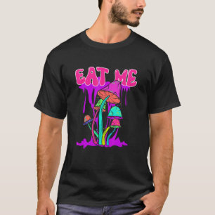 Camiseta Coma Hippie Fungus Magic Psilocybin Shroom Festiva