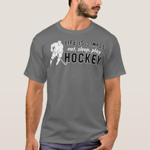 Camiseta Coma Hóquei no Gelo Dizendo Eissport De Hóquei No 