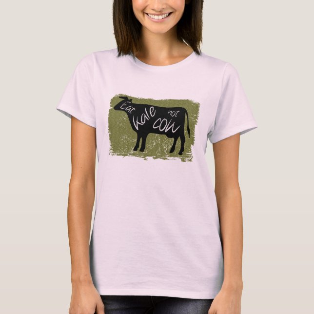 Camiseta Coma Kale, Não Vaca (Frente)