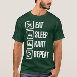 Camiseta Coma kart karting gokarting gokarts repete 1