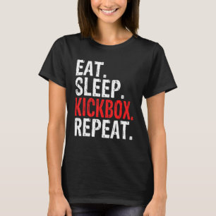 Camiseta Coma Kickboxe de Risperes do Kickbox Sleep