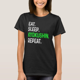 Camiseta Coma Kyokushin Repete Combate às Artes Marciais