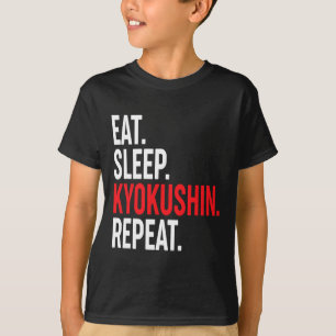 Camiseta Coma Kyokushin Repetir Karatê Japonês Kung Fu