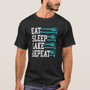 Camiseta Coma laca do sono Repetir remando
