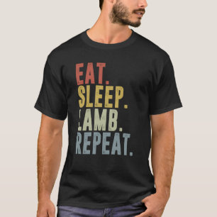 Camiseta Coma Lamb Repetidamente