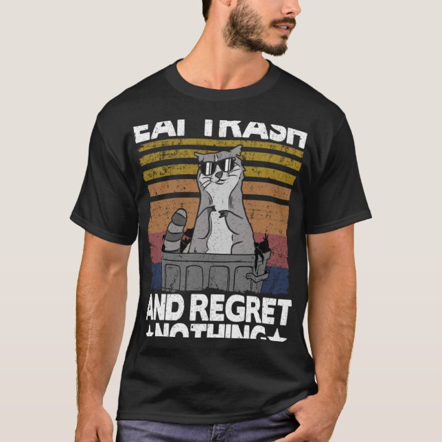 Camiseta Coma Lixo E Não Se Arrependa De Nada Raios 1 (Frente)