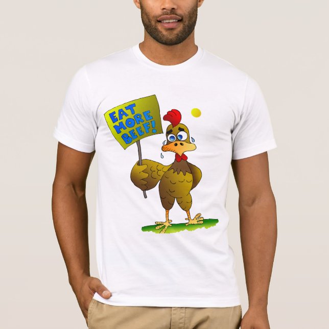 CAMISETA COMA MAIS CARNE! (Frente)
