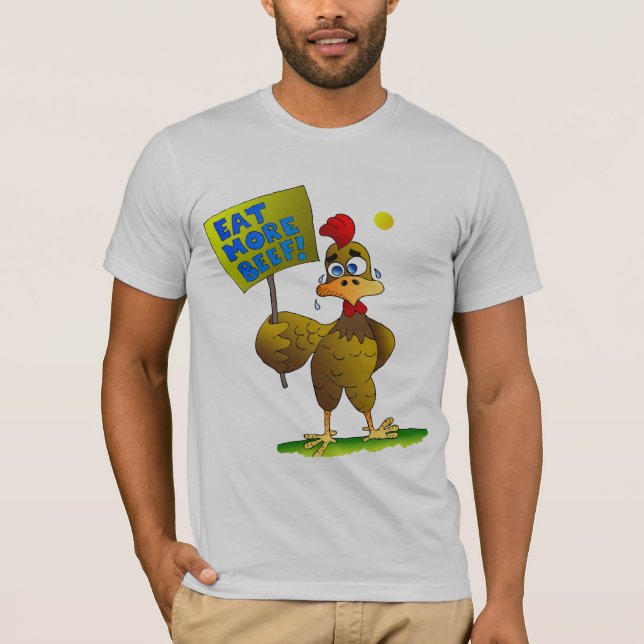 CAMISETA COMA MAIS CARNE! (Frente)