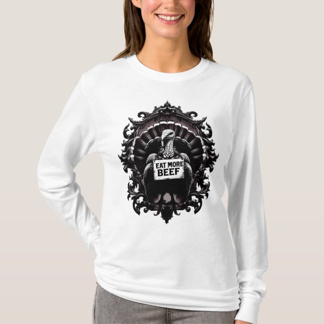 Camiseta Coma mais carne 06 (Frente)