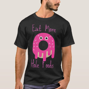 Camiseta Coma mais dinossauro do garoto do ecavador Hole