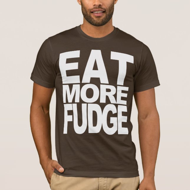 CAMISETA COMA MAIS FUDGE (Frente)