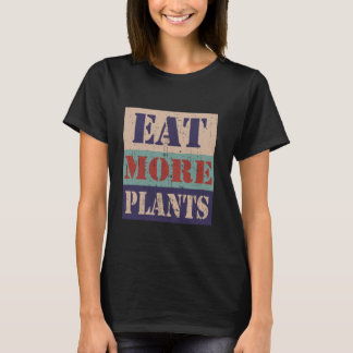 Camiseta Coma mais plantas, Vegan e Vegetariano, Animal