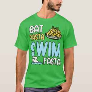 Camiseta Coma massas alimentícias natações 1