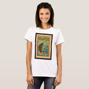 Camiseta Coma menos carne para salvar nosso Poster de gado