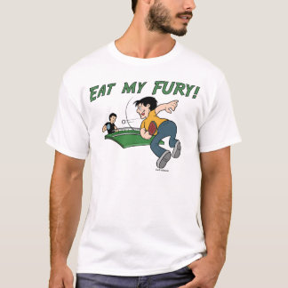 Camiseta Coma meu t-shirt da fúria