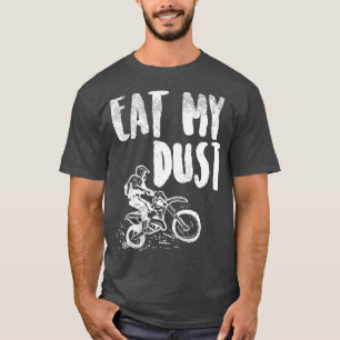 Camiseta Coma minha moto moto-motocicleta de sujeira