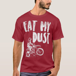 Camiseta Coma minha moto moto-motocicleta de sujeira