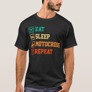 Camiseta Coma Motocross Repetir Motocross Repetição Bker Mo