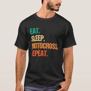 Camiseta Coma Motocross Repetir Motocross Repetição Bker Mo