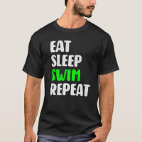 Coma Natação do sono Repetir Nadar Amor a Natação