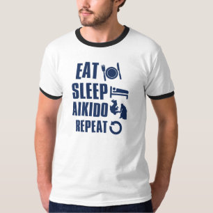 Camiseta Coma o Aikido do sono
