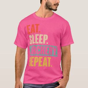 Camiseta Coma o Arqueiro do Sono Repetir Arquiteto Engraçad