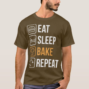 Camiseta Coma o Assar de latência Repetir o panfleto do Coz
