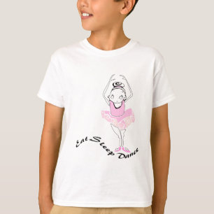 Camiseta Coma o balé da dança do sono