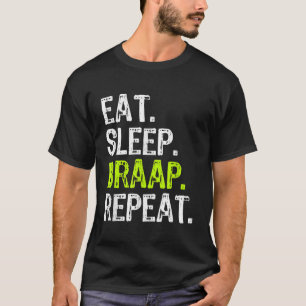 Camiseta Coma o Braap do Sono Repetir Braaaap Brap Motocros