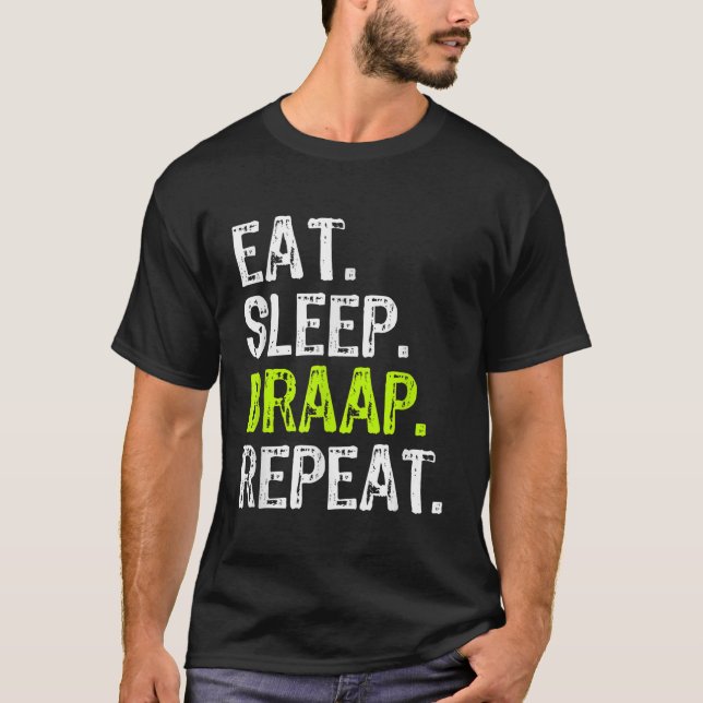 Camiseta Coma o Braap do Sono Repetir Braaaap Brap Motocros (Frente)