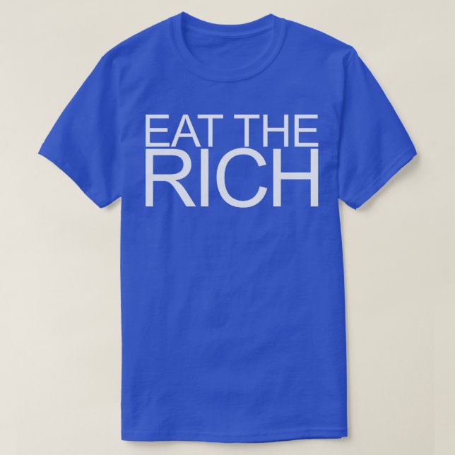 Camiseta Coma O Branco Rico 4 (Frente do Design)