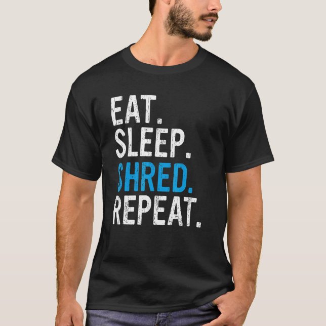 Camiseta Coma o Compartimento do Compartimento Repetir MTB  (Frente)