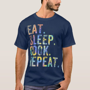 Camiseta Coma o Cook Repetitivo Almoço Culinário do Chef de