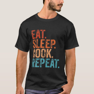 Camiseta Coma o Cook Repetitivo Almoço Culinário do Chef de