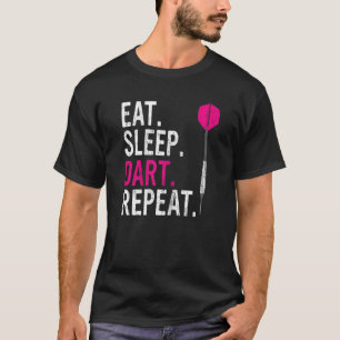Camiseta Coma o dardo do sono Repetir as trevas