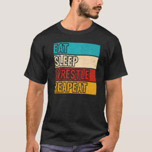 Camiseta Coma o descanso da Luta Repetidamente