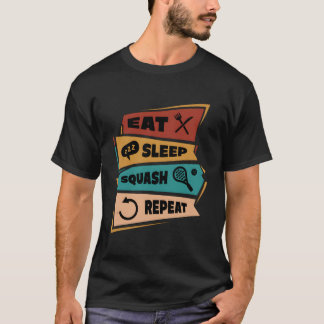 Camiseta Coma o Design do Lover Esquadrão Repetitivo do Rac