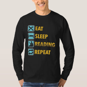 Camiseta Coma o dia perfeito para ler o livro de culinária