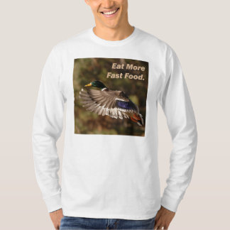 Camiseta Coma o fast food