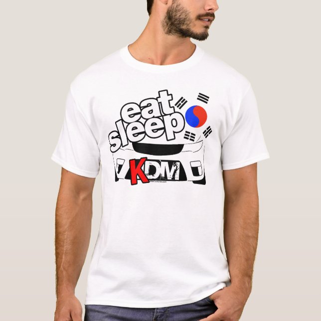 Camiseta Coma o forte do sono KDM (Frente)