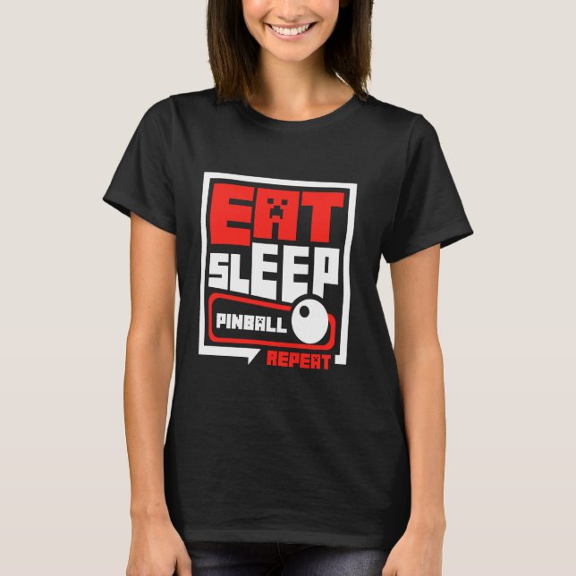 Camiseta Coma o Gam da Máquina de Arcade do Assistente para (Frente)