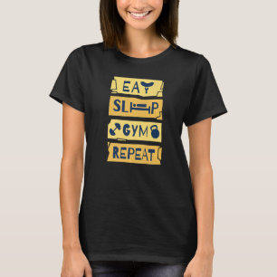 Camiseta Coma o ginásio Repetir Premium