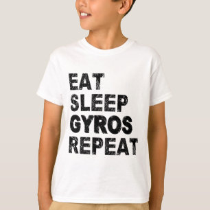 Camiseta Coma o Gyros do Sono Repetir