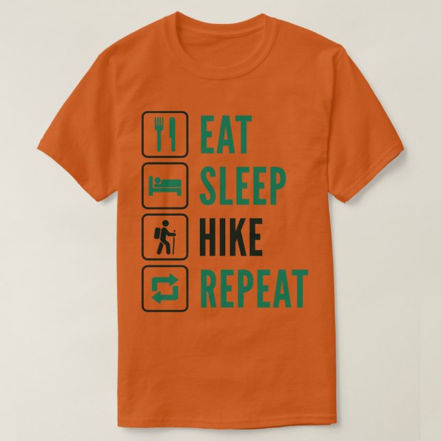 Camiseta Coma o Hiperque de Sono Repetir 1 (Frente do Design)