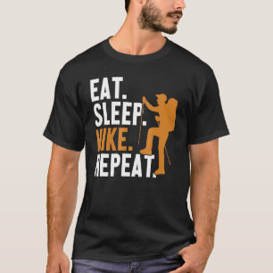 Camiseta Coma o Hiperque Repetidamente Deslocando-se Para T