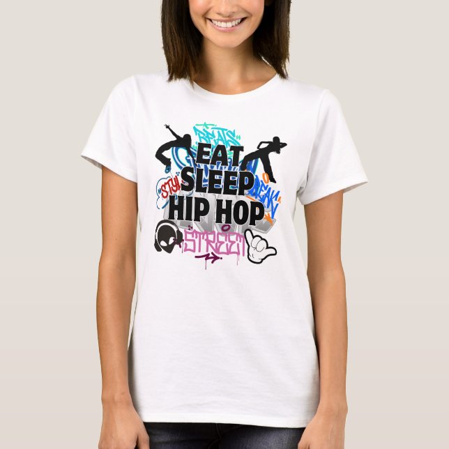 Camiseta Coma o Hiphop do Sono.w (Frente)